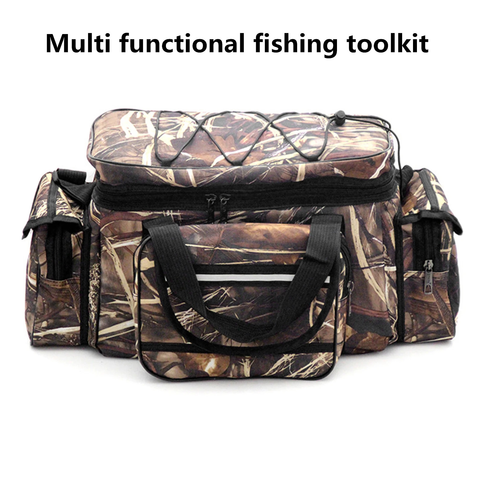 Fishing Equipment And Gear - Large capacity fishing gear bag, waterproof