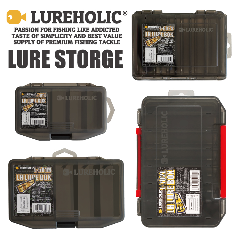 Jig Head Lure - LUREHOLIC Lure Box FishingTackle Storage Hard