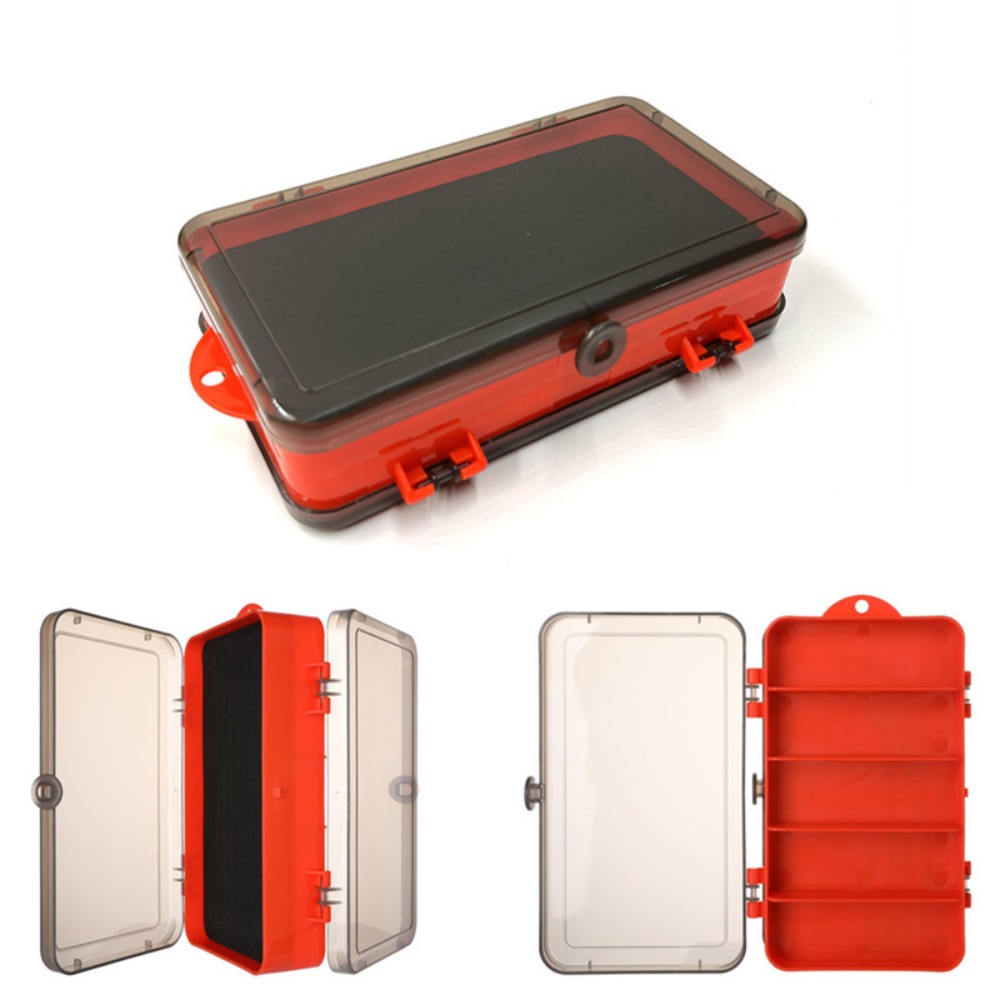 Jig Head Lure - Multi Function Fishing Tackle Box Double