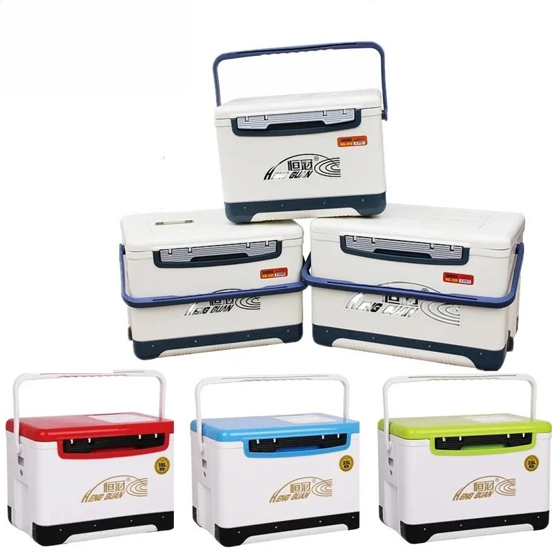 Fishing Equipment And Gear - Portable Seat Storage Ice Chest Fishing