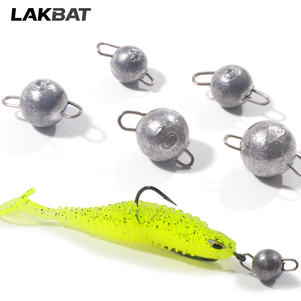 Jig Head Lure - LAKBAT Fishing Weight Sinker Jig Head