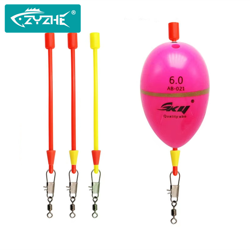 ZYZHE 6pcs/2Bags Sea Rock Fish - Fishing Bobber Float recension och pris