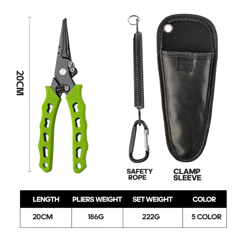 TAIYU 5-Color Stainless Steel  - Fishing Equipment Clearance recension och pris