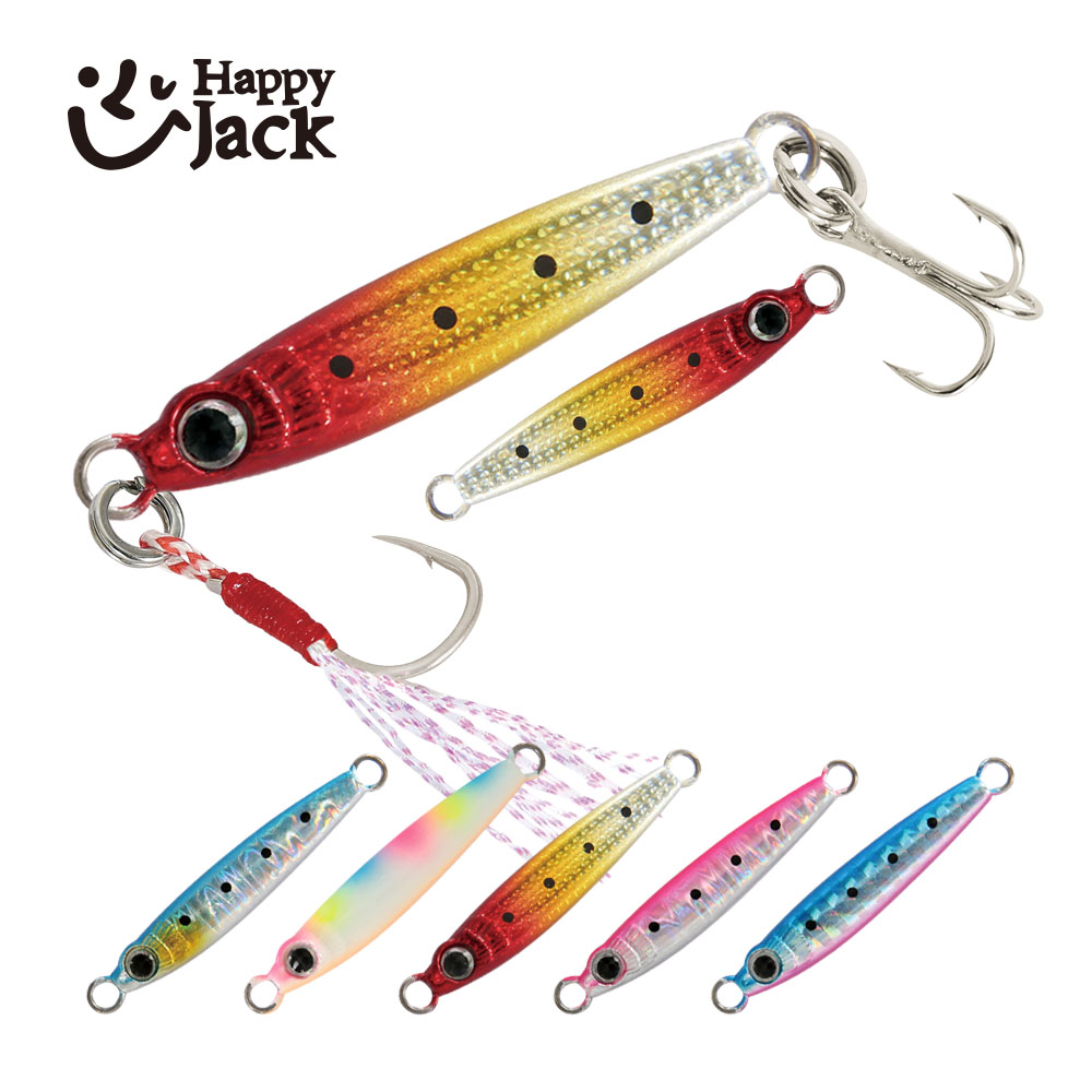 HappyJack New Micro Metal Jig  - Jig Head Lure recension och pris