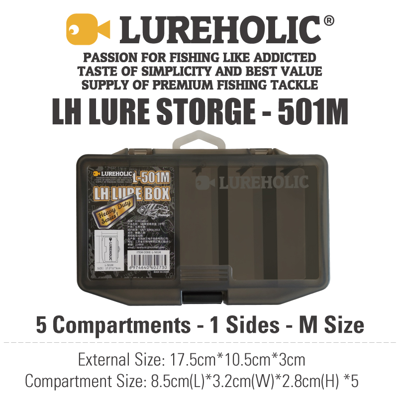 LUREHOLIC Lure Box FishingTack - Jig Head Lure recension och pris