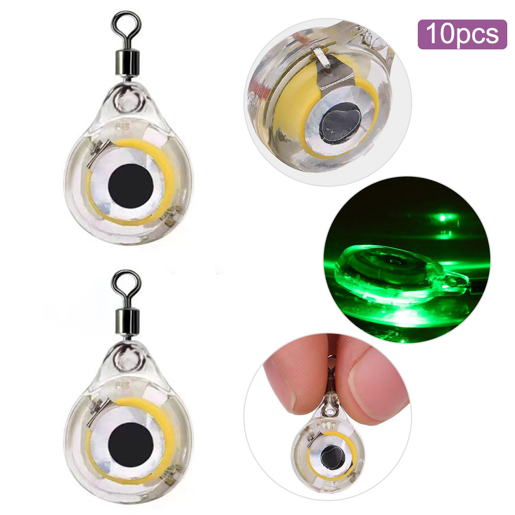 10pcs LED Attracting Fish Ligh - Fishing Equipment In China recension och pris