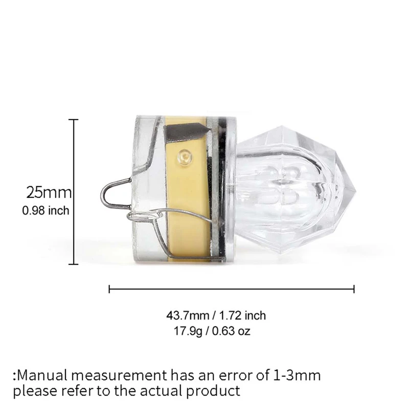 1 LED fishing light, underwate - Fishing Equipment English recension och pris