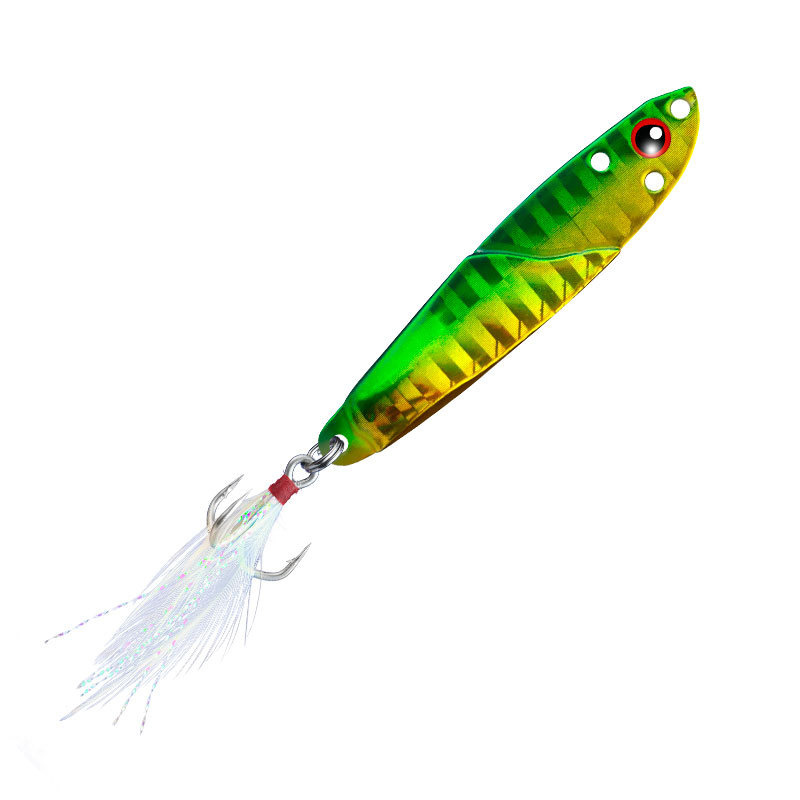 1PC Metal Jig 3D Fish Bait Tac - Jig Head Lure recension och pris