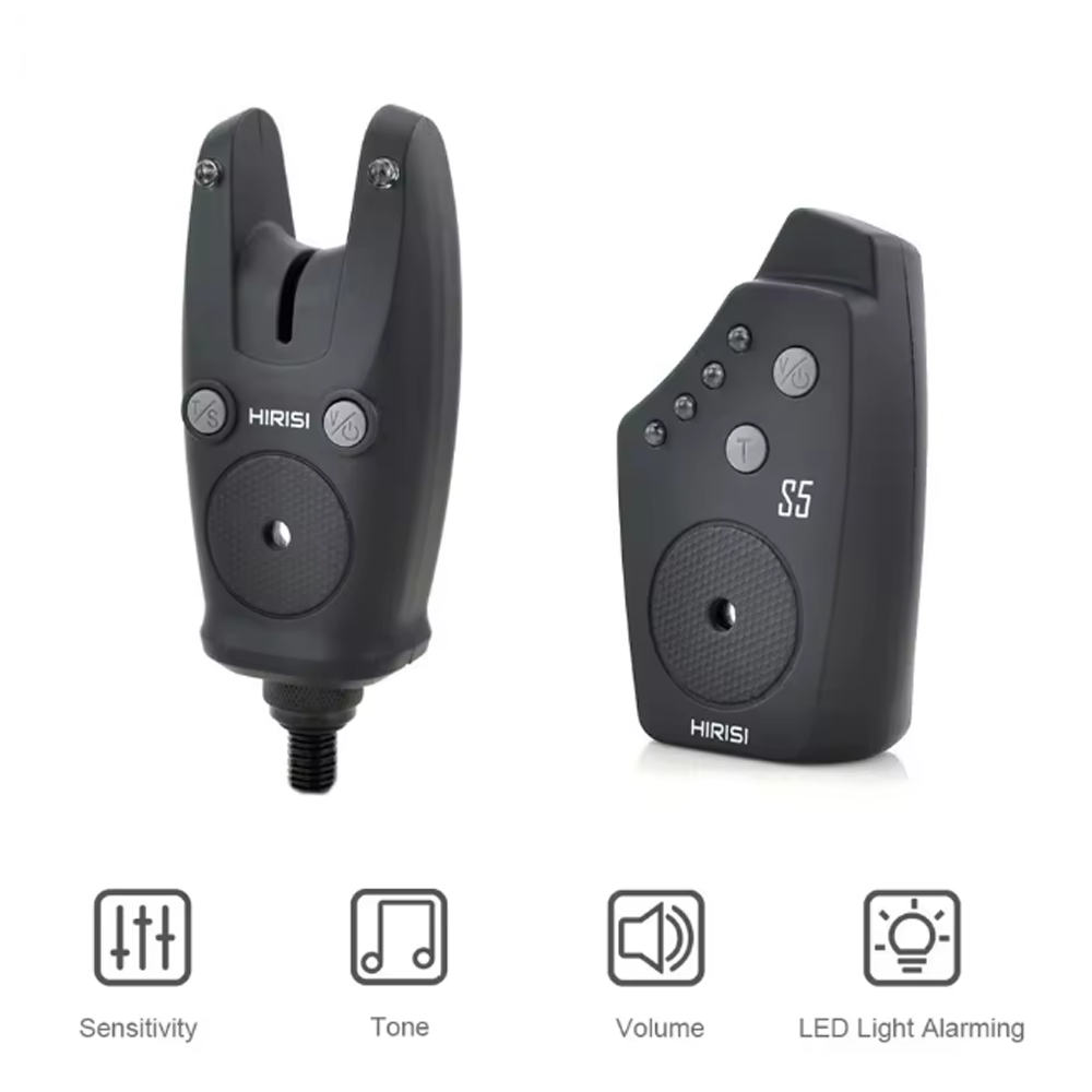 Hirisi S5 Carp Fishing Bite Al - Bite Alarm Fishing recension och pris