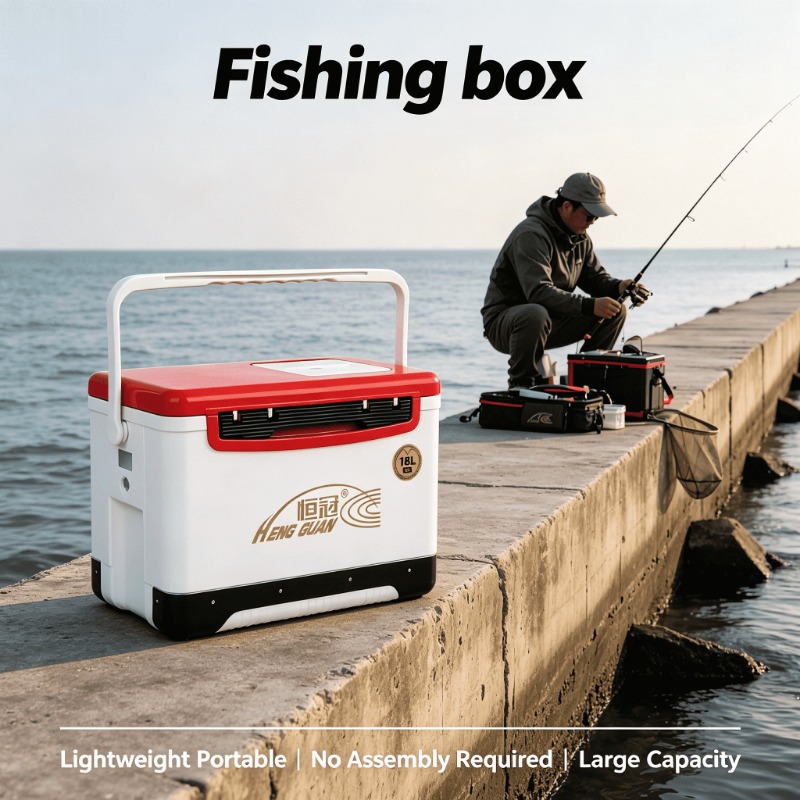 Portable Seat Storage Ice Ches - Fishing Equipment And Gear recension och pris