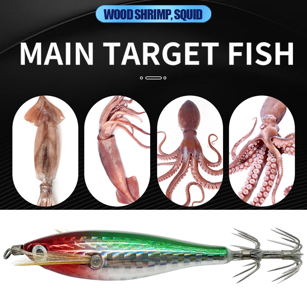 Luminous Fishing Bait Octopus  - Jig Head Lure recension och pris