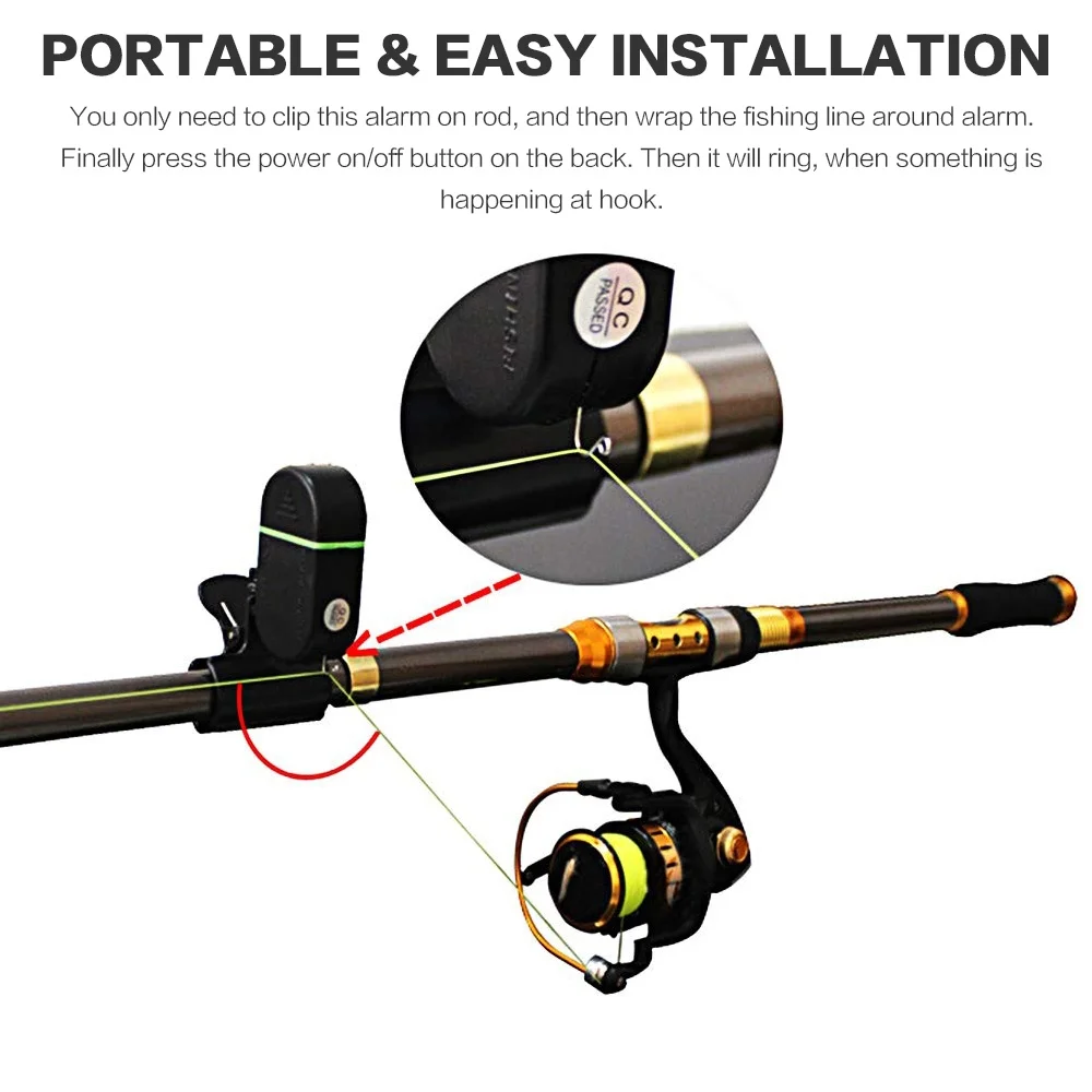 FLYSAND Fish Bite Lure Alert A - Bite Alarm Fishing recension och pris