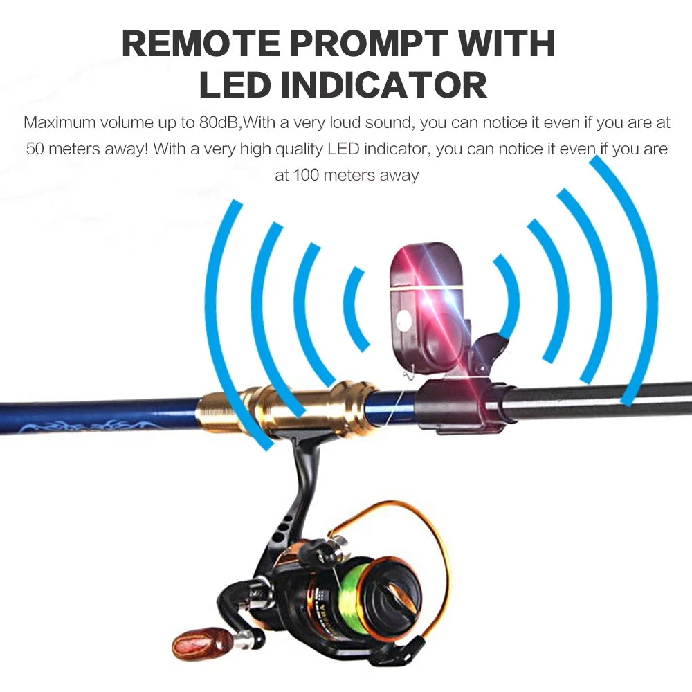 FLYSAND Fish Bite Lure Alert A - Bite Alarm Fishing recension och pris