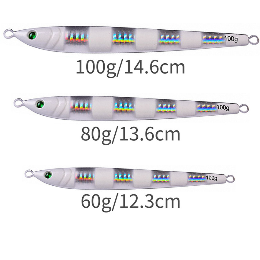Cast Metal Jig Fishing Lure 5P - Jig Head Lure recension och pris
