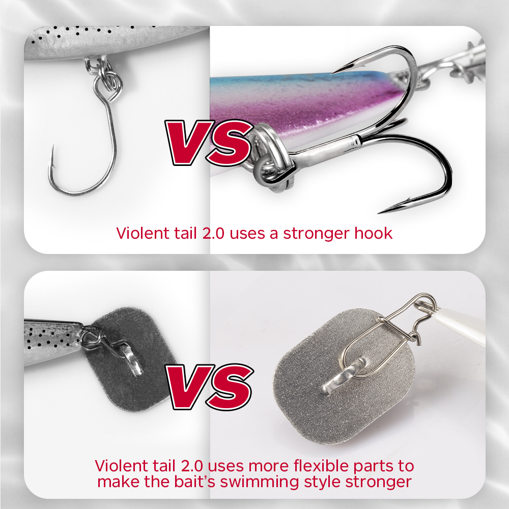 Hunthouse Violent Tail 2.0 Jig - Jig Head Lure recension och pris