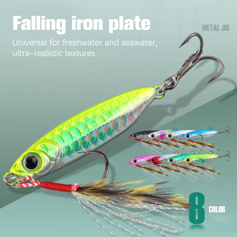 Micro Metal Jig 7g 10g 15g 20g - Jig Head Lure recension och pris
