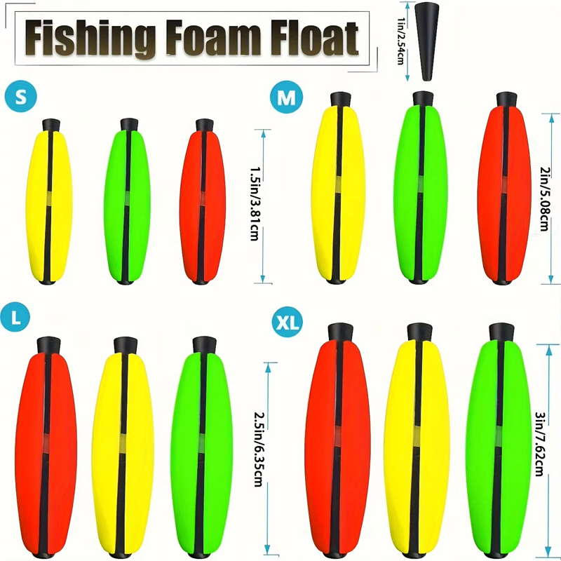 15pcs Peg Floats for Catfish C - Fishing Bobber Float recension och pris