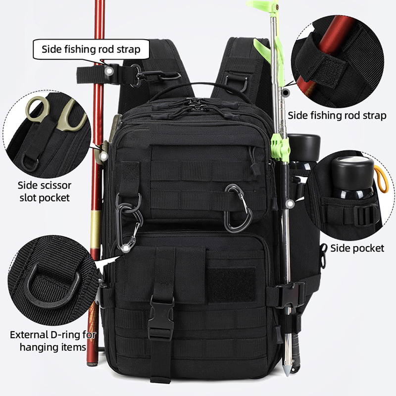 Camping Tactical Backpack Trav - Fishing Equipment And Gear recension och pris
