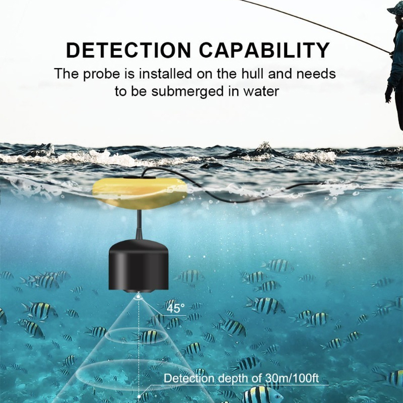 Sonar Fish Detector Lightweigh - Fishing Equipment English recension och pris