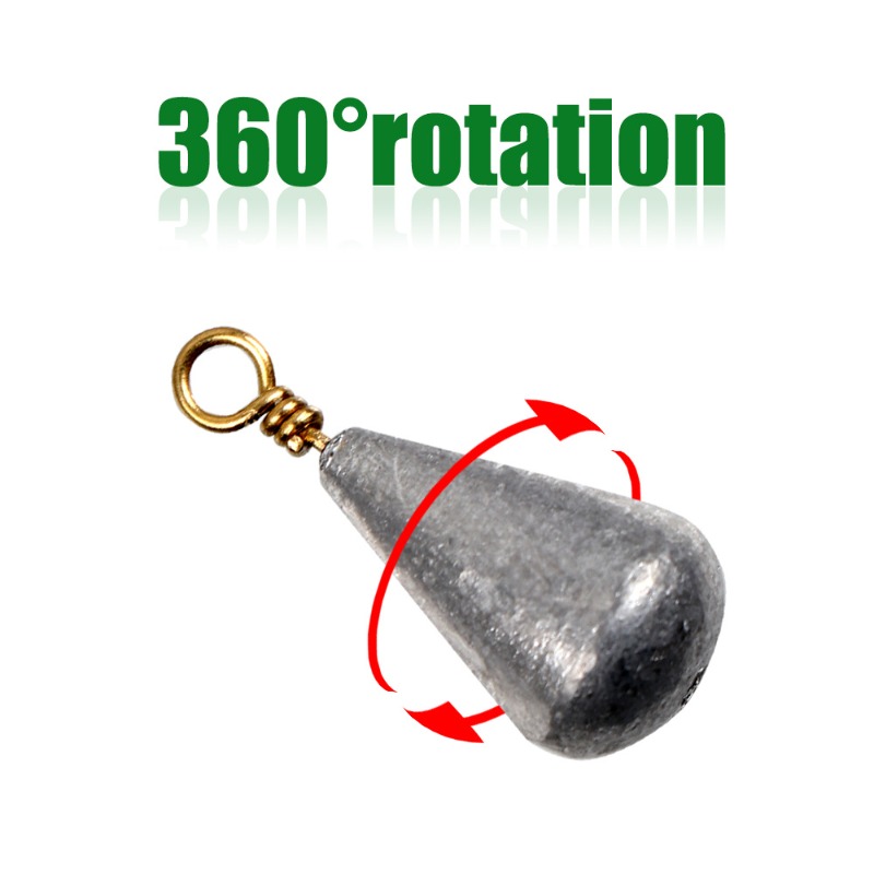 22Pcs with box Lead Fishing Si - Bite Alarm Fishing recension och pris