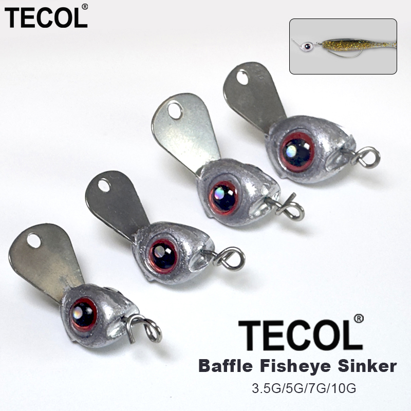 TECOL 5PCS 10PCS 3.5g 5G 7G 10 - Jig Head Lure recension och pris