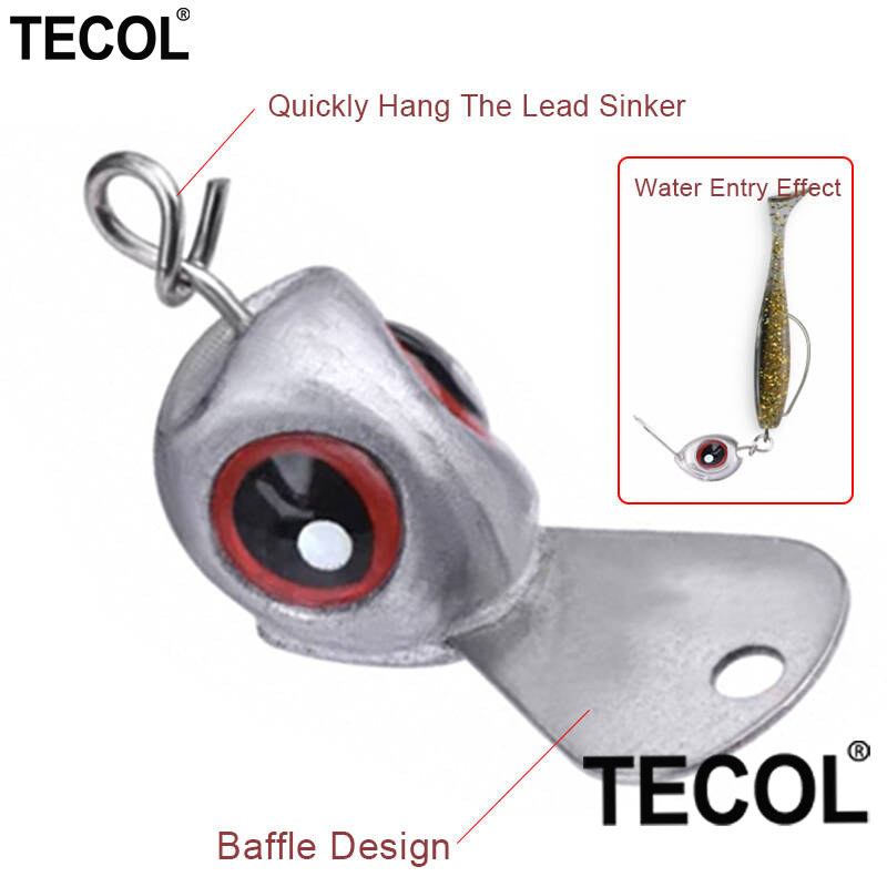 TECOL 5PCS 10PCS 3.5g 5G 7G 10 - Jig Head Lure recension och pris
