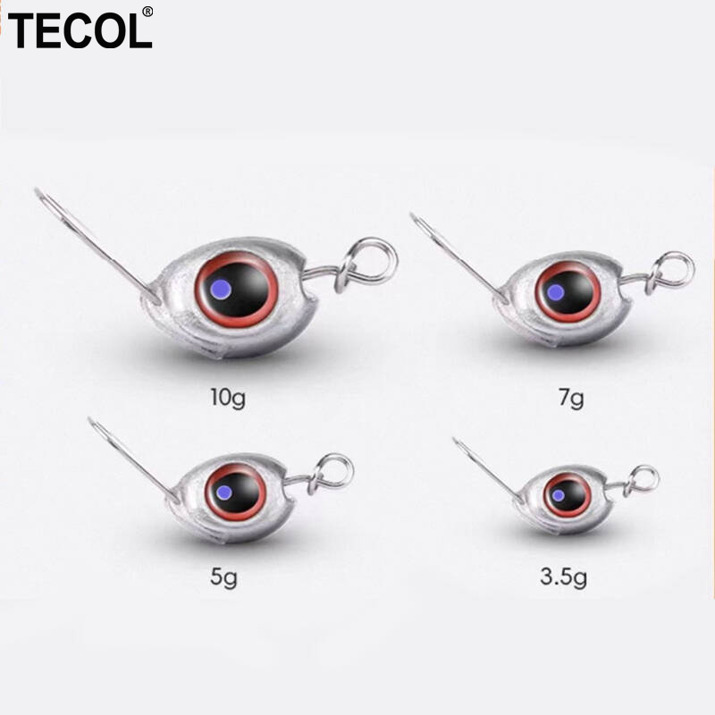 TECOL 5PCS 10PCS 3.5g 5G 7G 10 - Jig Head Lure recension och pris