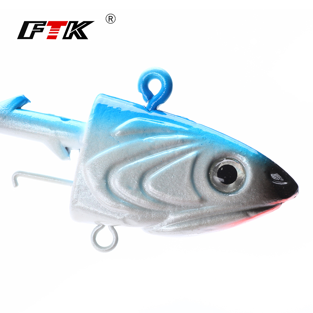 FTK 2PCS Jig Head Fishing Hook - Jig Head Lure recension och pris