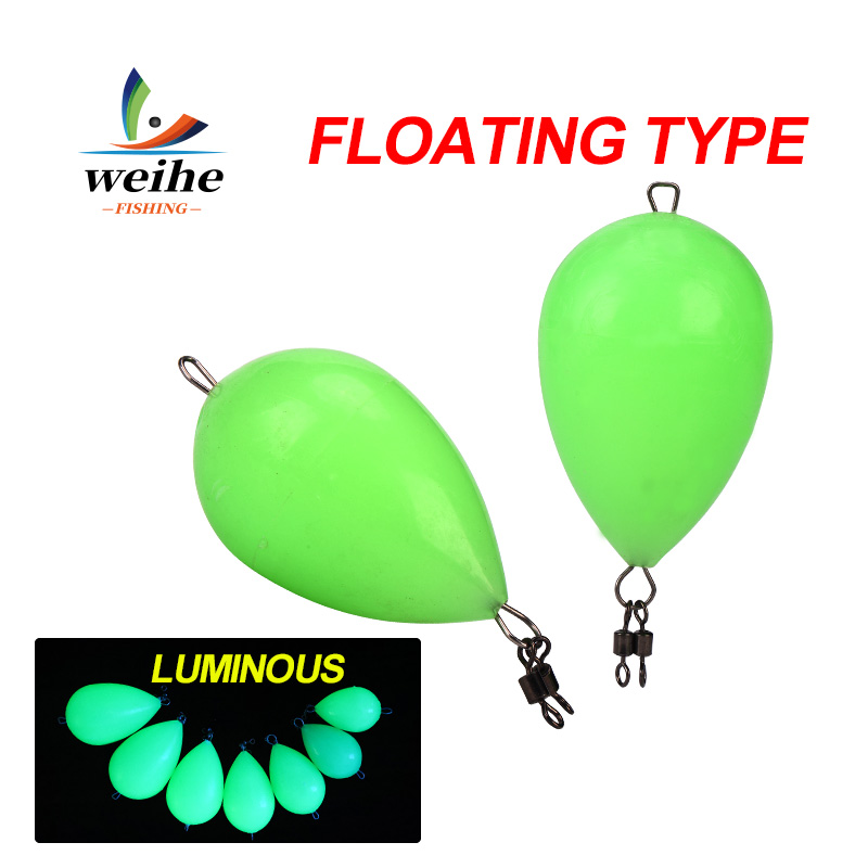 WEIHE 1PC Glow-in-the-dark Fis - Fishing Bobber Float recension och pris