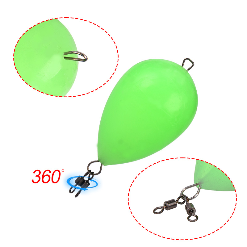 WEIHE 1PC Glow-in-the-dark Fis - Fishing Bobber Float recension och pris
