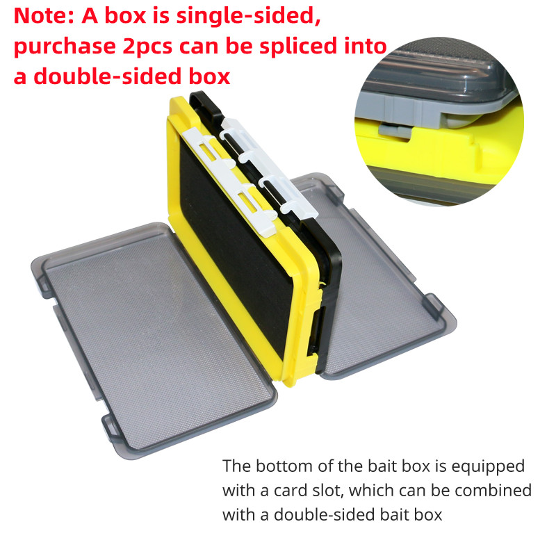 New Plastic Fishing Box Portab - Jig Head Lure recension och pris