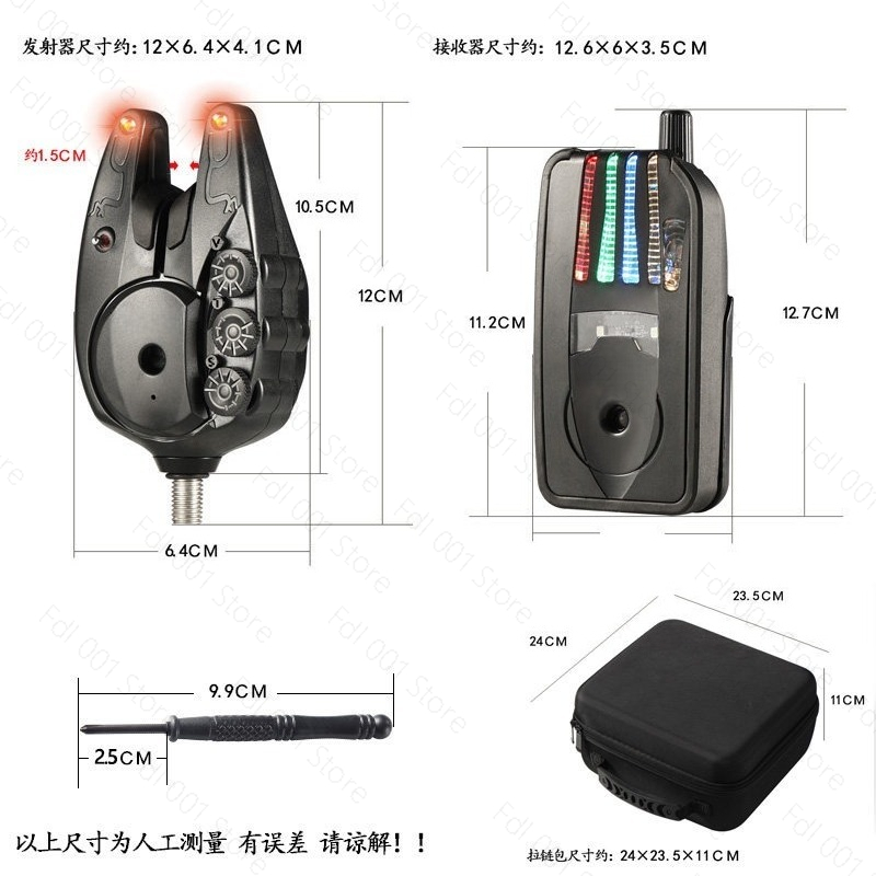 Waterproof JY-82  Durable Wire - Bite Alarm Fishing recension och pris