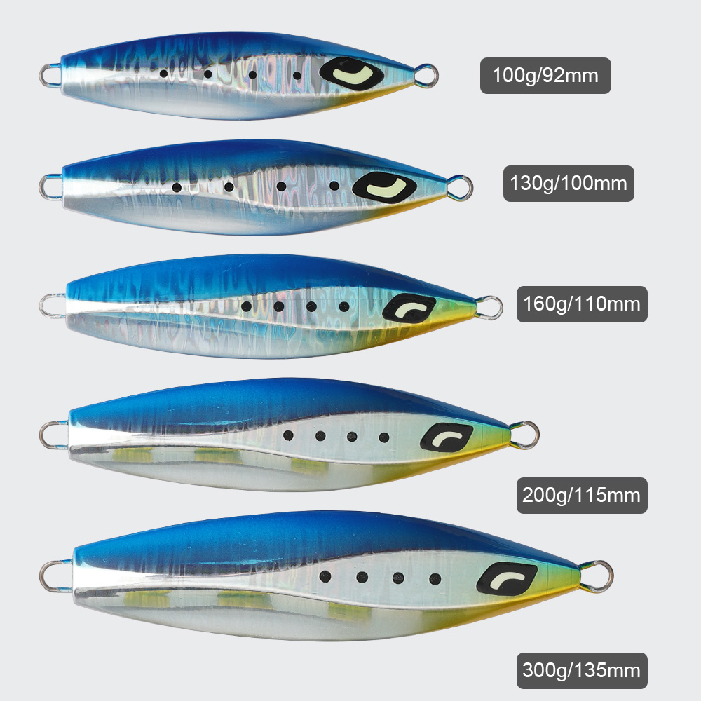 JIGGING PRO 100g 130g 160g 200 - Jig Head Lure recension och pris