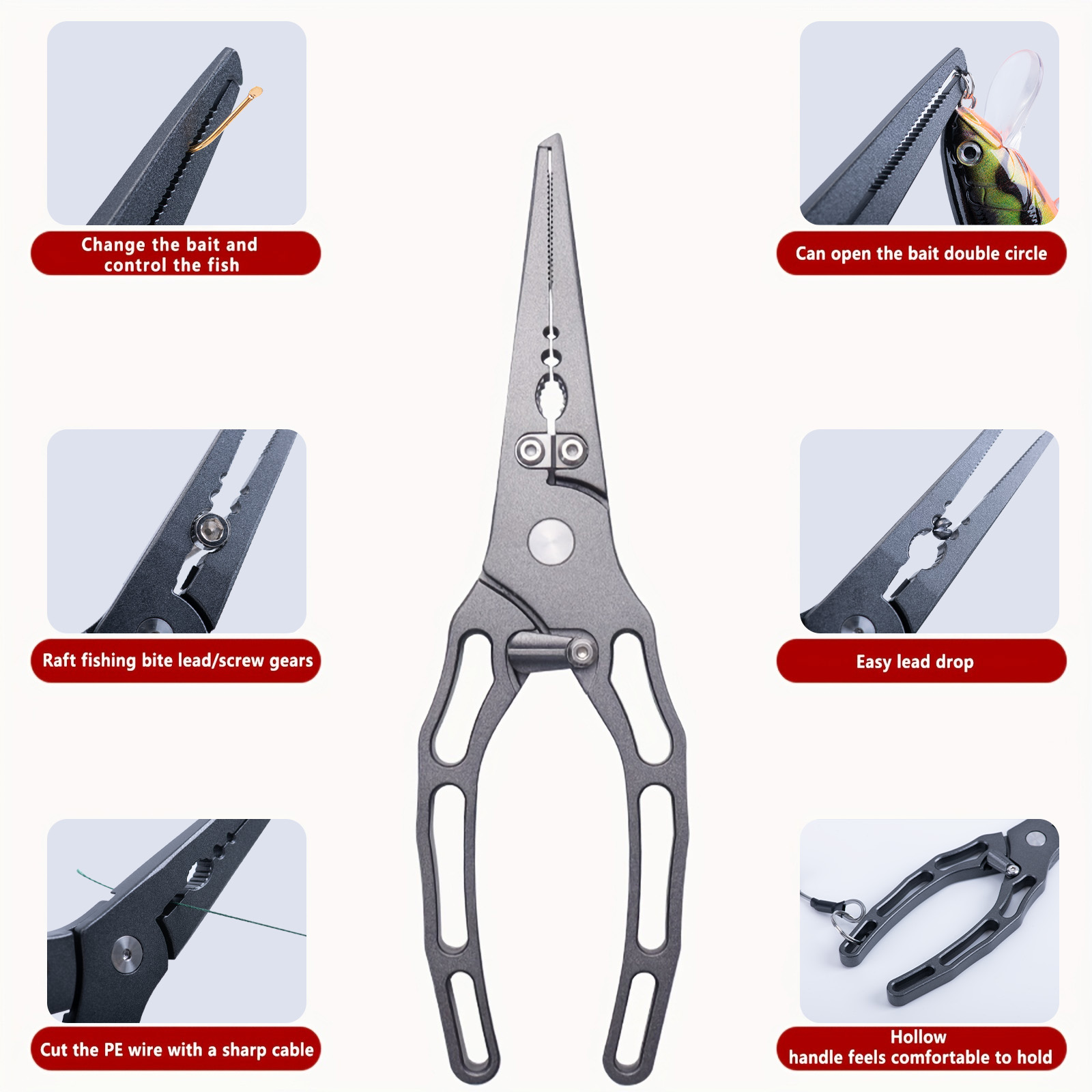 Fishing Pliers and Fish Grippe - Fishing Equipment Price recension och pris